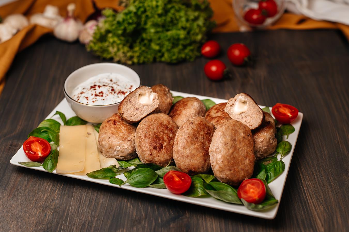 Котлета фирменная с сыром (2,5 кг)
